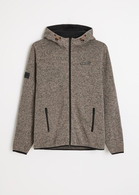 Sweatshirt DKR CROSS 7 Brown Melange