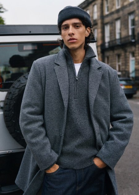 coat NEROS 265 Grey