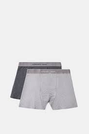 Boxer shorts MUSTAKL 2P 261 Grey
